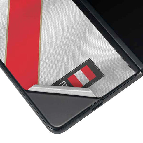 Peru Soccer Flag Galaxy Z Fold4 5G Skin